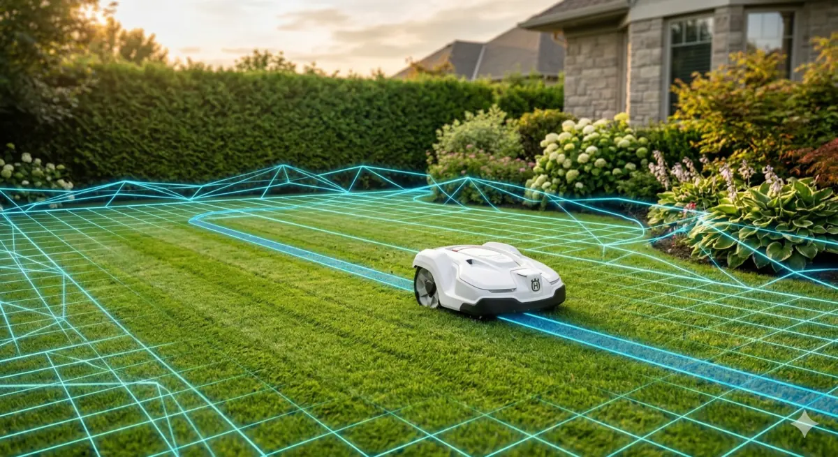 Navigation GPS RTK Vision robot tondeuse