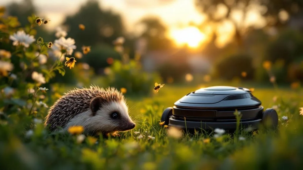 Robot tondeuse et biodiversité