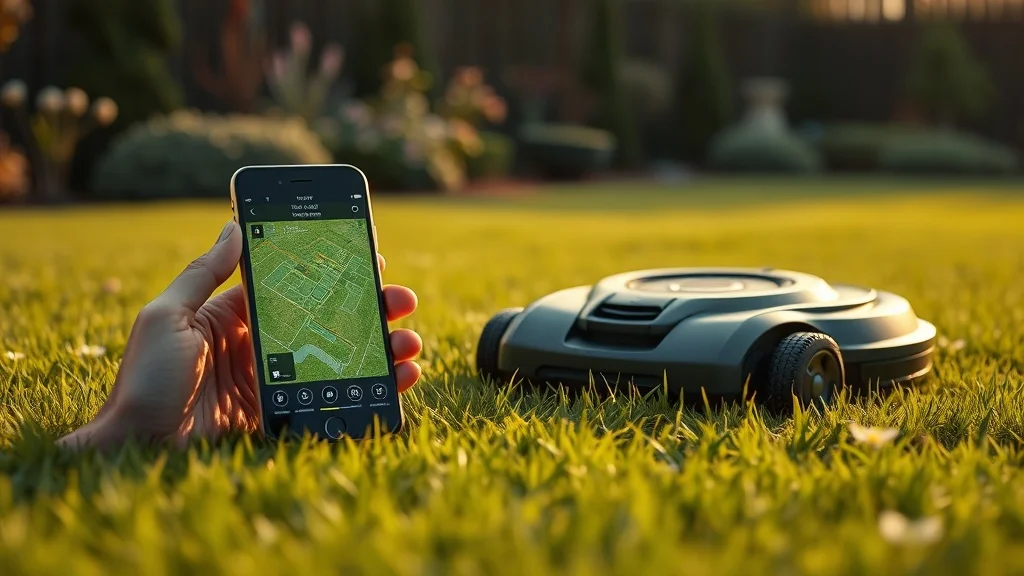 Illustration : Robot tondeuse avec cartographie : comprendre le mapping