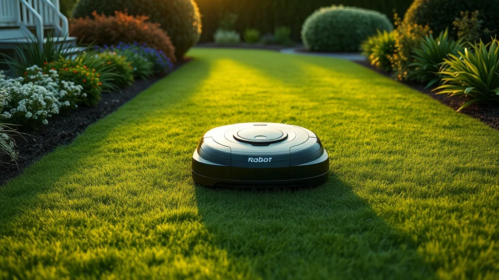 Robot tondeuse partagé entre deux jardins séparés