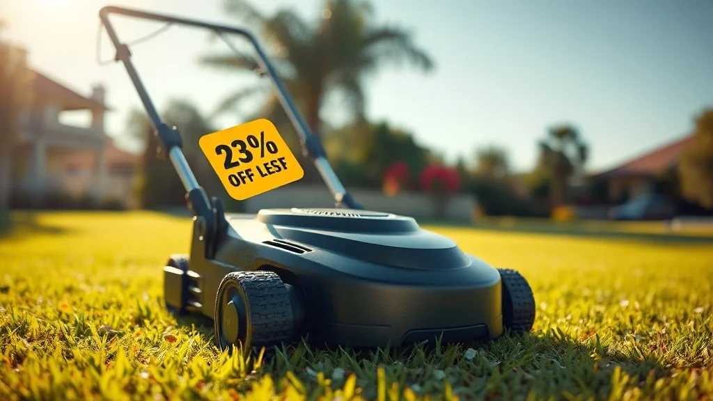 Robot tondeuse en promotion